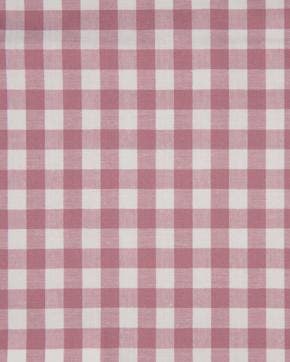 Katoen Ruit Oudroze 10 mm, Nieuw, Roze