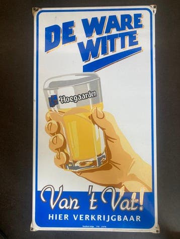 Emaillerie Belge - Emaille reclamebord uit 1996 voor