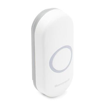 Beldrukker | Honeywell (Draadloos, Verlicht, 200 meter, Wit), Verzenden, Nieuw