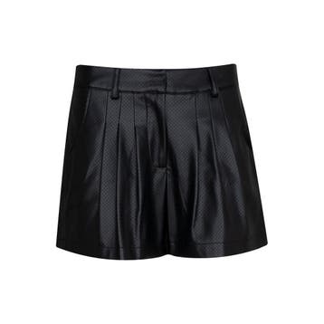 Frogbox • zwarte faux leather short • 36, Princess goes Hollywood, Verzenden, Zwart, Nieuw
