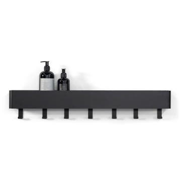 Spinder Design Multi 7 wandkapstok - zwart, Verzenden, Nieuw