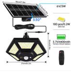 Solar LED Hanglamp –180 LEDs met Sensor en Afstandsbediening, Verzenden, Nieuw