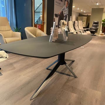 Eettafel Dutchz 2203 Zwart - House of Dutchz, Nieuw, 150 tot 200 cm, Modern, 50 tot 100 cm
