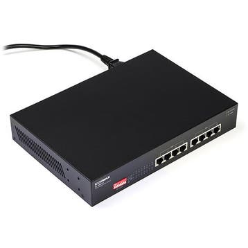 PoE switch | Edimax | 8 poorten (1.000 Mbps, 8x PoE), Verzenden, Nieuw