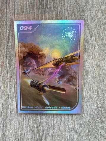 Gen2 #094 silver Star wars Episode 1 Racer  Limited run g..., Verzenden, Zo goed als nieuw