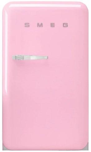 €799 Smeg FAB10HRPK5 koelkast Vrijstaand 135 l E Roze, Ophalen of Verzenden, Nieuw, 160 cm of meer
