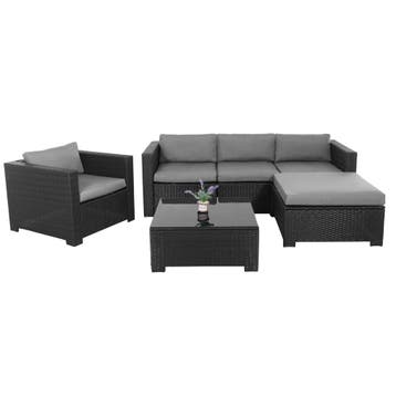 Tuinset - 4 Delig - Stoelen - Bank - Tafel - Rotan, Ophalen of Verzenden, Nieuw