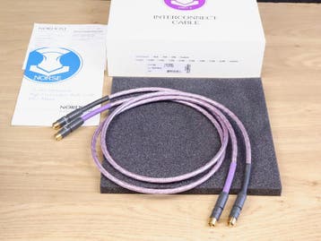 Nordost Norse Frey 2 high end audio interconnects RCA 1,0 me, Ophalen of Verzenden, Gebruikt, Overige kabels