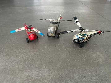 lucky toy - Blikken speelgoed - Highway Patrol Helicopter -
