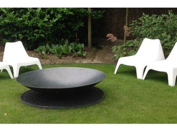 Tuin Vuurschalen Grote Vuurschaal Cortenstaal buiten 100cm ~, Verzenden, Nieuw