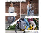 MIVELO Fietstas - Waterdicht 25L - Laptopvak en Schouderriem, Verzenden, Nieuw, MIVELO