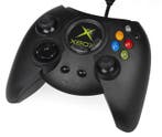 Microsoft Xbox Classic Duke Controller Zwart + Breakaway..., Spelcomputers en Games, Spelcomputers | Xbox Original, Ophalen of Verzenden