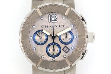 Chaumet - Class One Chronograph XXL Titanium Blue Accent, Nieuw