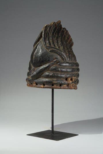Een houten masker - Mende - Liberia (Zonder minimumprijs)