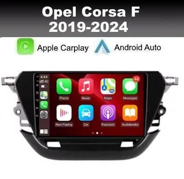 Opel Corsa F 2019-2024 apple carplay navigatie android 14, Ophalen of Verzenden, Nieuw