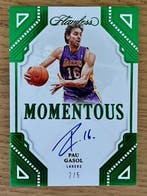 2022/23 Panini Flawless Pau Gasol Gesigneerde kaart,, Nieuw