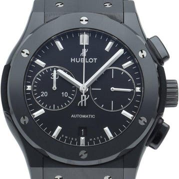 Hublot - Classic Fusion Chronograph Black Magic 1.8 -, Nieuw