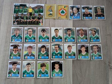 1988 Panini Euro 88 Équipe complète Eire Euro 88 Niet, Nieuw