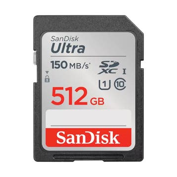 SANDISK SDXC Ultra 512GB, Ophalen of Verzenden, Nieuw, Overige typen, Overige merken