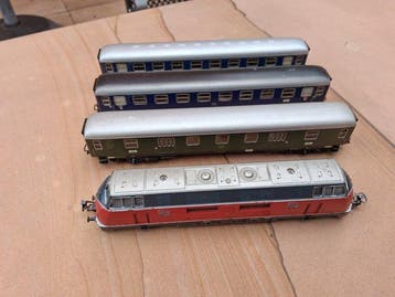 Märklin H0 - 3021/4026/4027 - Treinset (4) - Sneltrein,, Hobby en Vrije tijd, Modeltreinen | H0, Nieuw