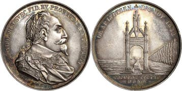 Zilver medaille 1837 Reformation-ereignisse en Jubilaeen, Verzenden