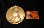 Frankrijk. 2 items Napoleon Bonaparte - Plaquette en