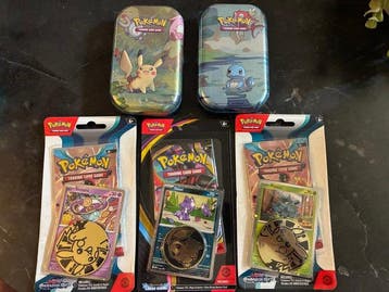Pokémon - 5 Blisterverpakking - Pokémon TCG Sealed, Nieuw