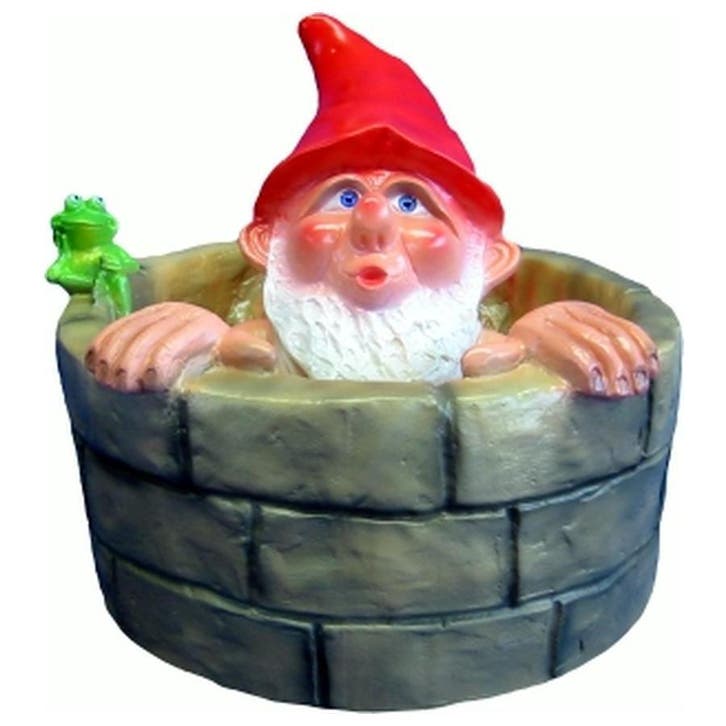 Tuinkabouter in waterput, Tuin en Terras, Tuinbeelden, Nieuw, Verzenden