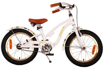 Volare Miracle Cruiser Kinderfiets - Meisjes - 16 inch - Wit, Overige merken, Zijwieltjes, 16 tot 20 inch, Nieuw