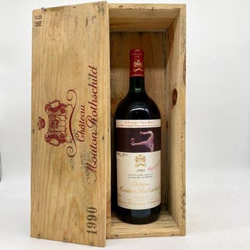 1990 Château Mouton Rothschild - Pauillac 1er Grand Cru, Nieuw