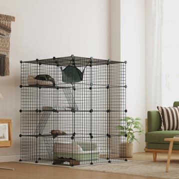 Grote DIY Kattenkooi Ren met Platforms en Hangmat - Ruim Bin, Dieren en Toebehoren, Katten-accessoires, Verzenden, Nieuw