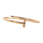Roségouden vintage Cartier Juste un clou armband 18 kt, Sieraden, Tassen en Uiterlijk, Armbanden, Ophalen of Verzenden, Nieuw