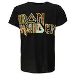 Iron Maiden Eddie Logo T-Shirt, Verzenden, Nieuw