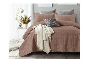 Sleeptime Chrone Taupe 260 x 250 - 200X200/220 + 2 x kussens, Nieuw