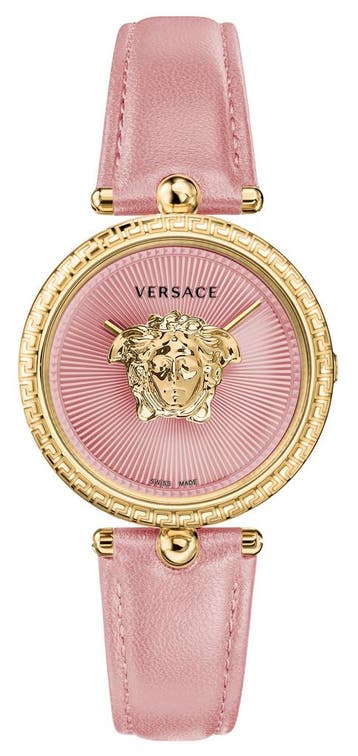 Versace VECQ01220 Palazzo dames horloge 34 mm, Overige merken, Staal, Verzenden, Polshorloge