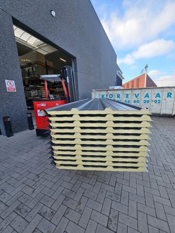 FALK Dakplaat, TR3+, Sandwichpaneel, isolatieplaat, voorraad, Verzenden, Nieuw