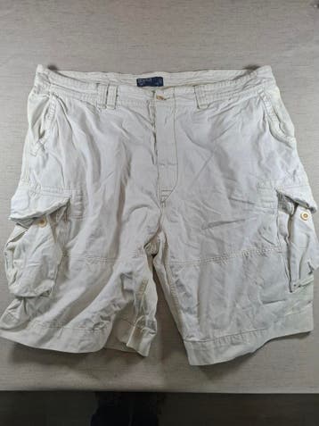 Polo Ralph Lauren shorts maat 44B wit/beige, Kleding | Heren, Broeken en Pantalons, Verzenden, Beige, Ralph Lauren, Overige maten