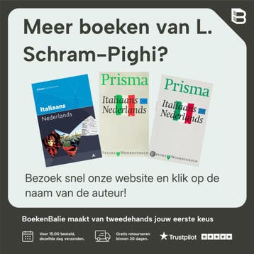 Nederlands-Italiaans / Prisma pocketwoordenboeken, Verzenden, Gelezen, L. Schram-Pighi