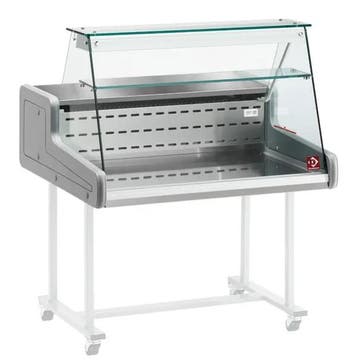 Diamond Toonbank Vitrine | Geventileerde Koeling | Glasopbou, Witgoed en Apparatuur, Koelkasten en IJskasten, Ophalen of Verzenden