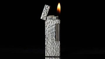 Dunill - Bark Pattern Rollagas Lighter - Zonder minimumprijs, Nieuw