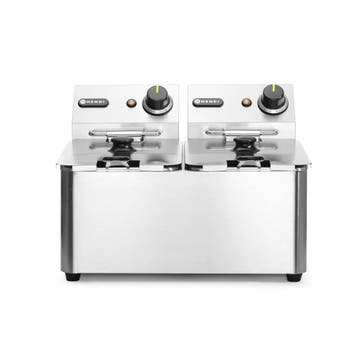 Hendi Friteuse Kitchen Line - 2x 4L, Verzenden, Nieuw