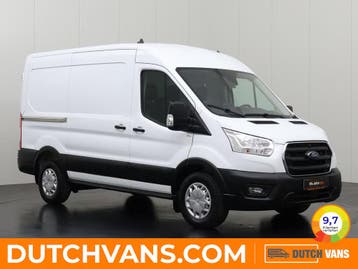 Ford Transit 2.0TDCi Bestelbus 2021 L2 H2 Diesel Automaat, Auto's, Automaat, Euro 6, Wit, Diesel