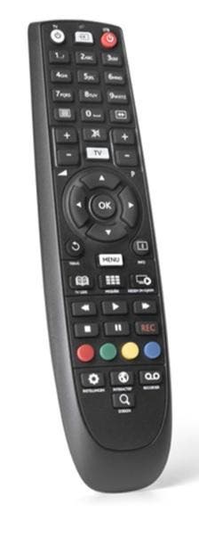 Afstandsbediening Telfort Amino tv-ontvanger, Audio, Tv en Foto, Afstandsbedieningen, Origineel, Nieuw, Ophalen of Verzenden