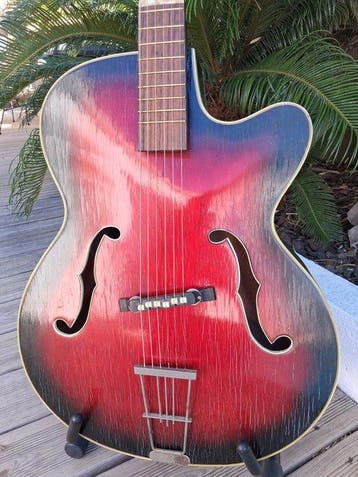 Lindbergh - ARCHTOP GRAND MODELE - - Archtopgitaar -, Nieuw