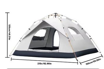 Automatische Pop-up Tent Waterdicht en Zonwerend Camping, Verzenden, Nieuw