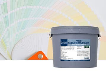 Wixx Badkamer Muurverf Matt Mengkleur 2.5L, Overige kleuren, Verzenden, Nieuw, Verf