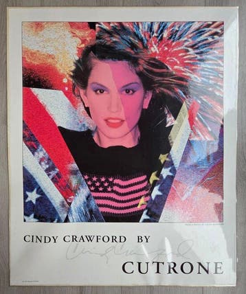 Ronnie Cutrone (1948-2013) - Cindy Crawford - Jaren 1990
