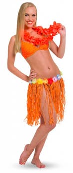 Hawaii rok oranje, Ophalen of Verzenden, Nieuw
