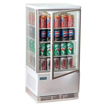 Polar C-Series Energiezuinige Display Koelkast Wit 68Ltr, Zakelijke goederen, Verzenden, Nieuw in verpakking