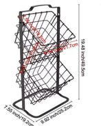 Dubbele Hangende Draadmand voor Fruit en Snacks, Verzenden, Nieuw